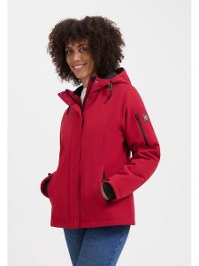 TRAVELIN' Kurtka przejściowa "Mette" w kolorze czerwonym rozmiar: 3XL. Czerwone kurtki Travelin', s, bez wzorów, bez kaptura. Za 369,99 zł.