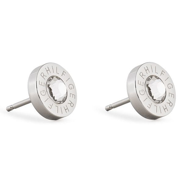 Kolczyki Tommy Hilfiger. Szare kolczyki TOMMY HILFIGER, srebrne. Za 219,99 zł.