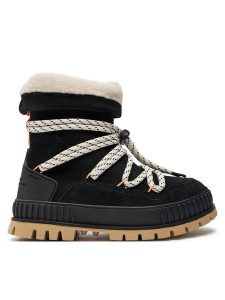 Palladium Trapery PALLASHOCK HIVER 94349-008-M Czarny. Czarne buty zimowe Palladium, z materiału, bez obcasa, bez zapięcia. Za 469,99 zł.