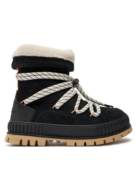 Palladium Trapery PALLASHOCK HIVER 94349-008-M Czarny. Czarne buty zimowe Palladium, z materiału, bez obcasa, bez zapięcia. Za 439,99 zł.