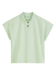 Marc O´Polo Koszulka polo w kolorze miętowym rozmiar: XXL. Zielone bluzki xxl, bez wzorów, z bawełny, bez kołnierzyka, bez ramiączek. Za 158,10 zł.