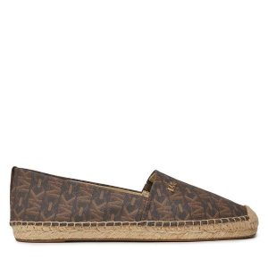 Espadryle MICHAEL Michael Kors. Brązowe espadryle MICHAEL Michael Kors, bez wzorów, bez obcasa. Za 339,99 zł.