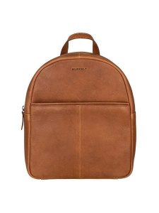 Burkely Skórzany plecak w kolorze jasnobrązowym - 27 x 31 x 11 cm rozmiar: onesize. Brązowe plecaki Burkely. Za 254,74 zł.