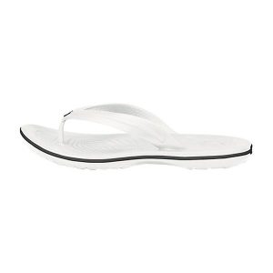 Japonki damskie Crocs Crocband Flip. Czarne klapki Crocs, bez wzorów, bez obcasa. W wyprzedaży za 149,00 zł.