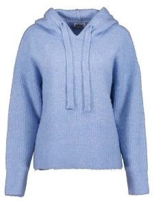 Blue Seven Sweter w kolorze błękitnym rozmiar: 38. Niebieskie swetry oversize Blue Seven, bez wzorów, prążkowane, bez ramiączek. Za 74,63 zł.