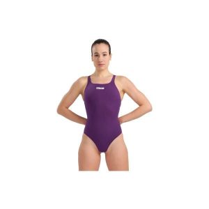 Damski kostium kąpielowy 1-częściowy Arena Team Pro Solid. Białe bikini Arena, bez wzorów. Za 169,00 zł.