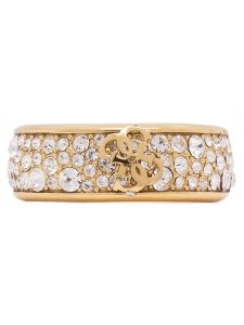 Guess Pierścionek JUBR06 403JW Złoty. Żółte pierścionki Guess, ze stali. Za 299,99 zł.