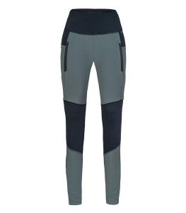 Damskie legginsy Hannah Elisa Pro. Szare legginsy Hannah, bez wzorów, z materiału. Za 328,89 zł.