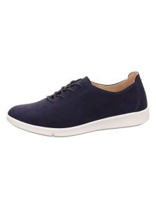 Legero Skórzane sneakersy "Lucca" w kolorze granatowym rozmiar: 36. Niebieskie trampki Legero, bez wzorów, bez zapięcia. Za 228,38 zł.