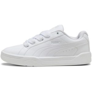 Adidasy Puma Park Lifestyle Easy, Dla obu płci. Białe buty sportowe Puma, bez wzorów, ze skóry ekologicznej, bez zapięcia. Za 402,95 zł.