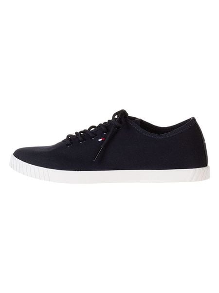 Tommy Hilfiger Shoes Sneakersy w kolorze granatowym rozmiar: 36. Niebieskie trampki Tommy Hilfiger Shoes, bez wzorów, bez zapięcia. Za 143,90 zł.