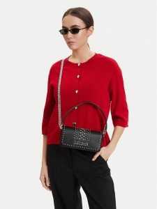 Just Cavalli Torebka 80RA4BP3 ZSD95 Czarny. Czarne torebki klasyczne Just Cavalli, bez wzorów, ze skóry, bez dodatków. Za 674,99 zł.