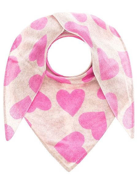 Zwillingsherz Kaszmirowa chusta trójkątna w kolorze beżowo-różowym rozmiar: onesize. Brązowe apaszki i chusty Zwillingsherz, bez wzorów, z kaszmiru. Za 324,26 zł.