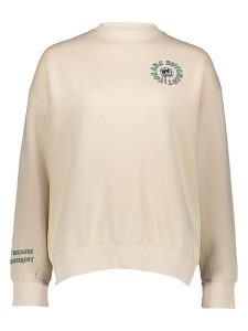 Sublevel Bluza w kolorze beżowym rozmiar: XS. Brązowe bluzy Sublevel, xs, bez wzorów, bez kaptura. Za 48,28 zł.