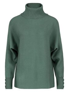 Eight2Nine Sweter w kolorze zielonym rozmiar: S. Zielone swetry oversize Eight2Nine, s, bez wzorów, prążkowane, bez ramiączek. Za 92,21 zł.