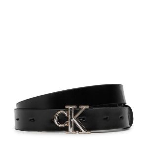 Pasek Calvin Klein. Czarne paski Calvin Klein, bez wzorów. Za 249,99 zł.