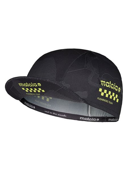Maloja Czapka kolarska "PushbikersM." w kolorze czarnym rozmiar: onesize. Czarne czapki Maloja, bez wzorów, z materiału. Za 114,44 zł.