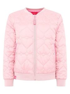 Zwillingsherz Kurtka "Be Happy" w kolorze jasnoróżowym rozmiar: M. Różowe kurtki Zwillingsherz, m, bez wzorów, bez kaptura. Za 311,85 zł.