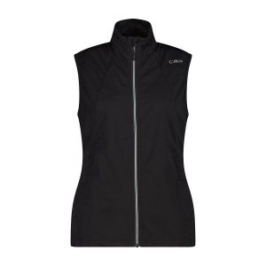 Kamizelka damska turystyczne CMP 35A6256. Czarne kamizelki CMP, m, bez wzorów, bez kołnierzyka, bez ramiączek, bez kaptura. Za 306,50 zł.