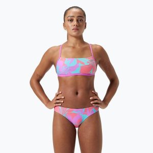 Dół od stroju pływackiego Speedo Allover Digital Hipster Brief. Bikini Speedo, bez wzorów. Za 89,99 zł.