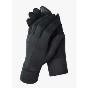 Rękawiczki biegowe damskie Under Armour Storm Liner. Czarne rękawiczki Under Armour, bez wzorów. Za 85,99 zł.