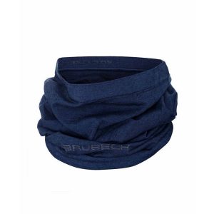 Komin Brubeck Athletic KM10350 unisex - granatowy, Rozmiar L/XL. Niebieskie szaliki Brubeck, na zimę, bez wzorów, z dzianiny. Za 46,99 zł.