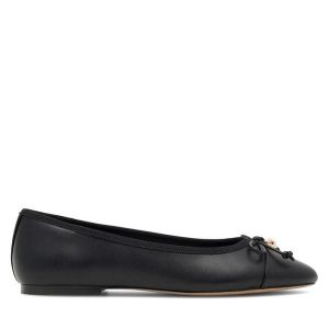 Baleriny Nine West. Czarne balerinki Nine West, bez wzorów, bez obcasa, bez zapięcia. Za 109,99 zł.