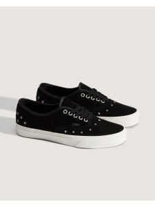 Vans Sneakersy w kolorze czarnym rozmiar: 36,5. Czarne trampki Vans, bez wzorów, bez zapięcia. Za 164,95 zł.