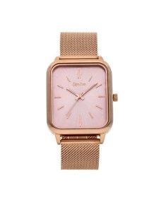 DeeZee Zegarek 010203070 Złoty. Żółte, analogowe zegarki DeeZee. Za 259,99 zł.