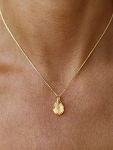 OR Carats Złota zawieszka z cytrynem rozmiar: onesize. Żółte zawieszki OR Carats, z cytrynem, srebrne. Za 410,94 zł.