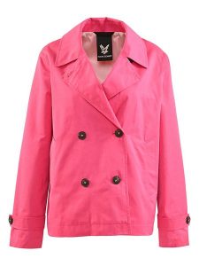 Fuchs Schmitt Kurtka przejściowa w kolorze różowym rozmiar: 38. Różowe kurtki Fuchs Schmitt, bez wzorów, bez kaptura. Za 295,99 zł.