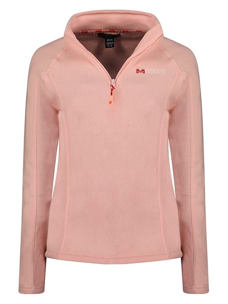 Maison Montaigne Bluza polarowa "Tumai" w kolorze szaroróżowym rozmiar: XL. Różowe bluzy Maison Montaigne, xl, bez wzorów, z polaru, bez kaptura. Za 78,84 zł.