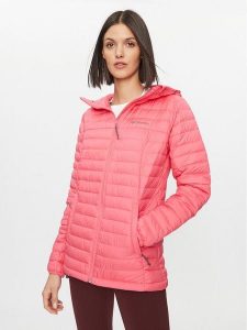 Columbia Kurtka puchowa Silver Falls™ Hooded Jacket Czerwony Regular Fit. Czerwone kurtki Columbia, xs, bez wzorów, z puchu, bez kaptura. Za 399,99 zł.