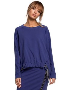 Made of emotion Bluza w kolorze niebieskim rozmiar: M. Niebieskie bluzy Made Of Emotion, m, bez wzorów, bez kaptura. Za 74,63 zł.