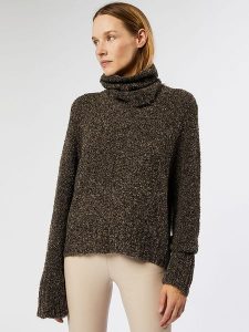 Rodier Sweter w kolorze brązowym rozmiar: L. Brązowe golfy Rodier, bez wzorów, z wełny. Za 221,36 zł.
