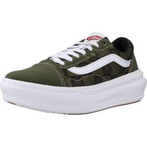 Buty VANS UA OLD SKOOL Zielony. Zielone trampki Vans, bez wzorów, ze skóry, bez zapięcia. Za 266,99 zł.