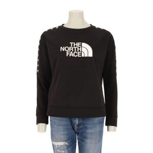 Second life - Damska czarna bluza TNF - Jak nowy. Czarne bluzy The North Face, bez wzorów, bez kaptura. Za 127,76 zł.