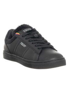 Benetton Sneakersy w kolorze czarnym rozmiar: 37. Czarne trampki Benetton, bez wzorów, bez zapięcia. Za 131,74 zł.