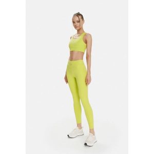 Legginsy energy Cardio Bunny. Zielone legginsy Cardio Bunny, bez wzorów. Za 179,00 zł.
