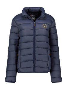 Geographical Norway Kurtka pikowana "Atikamap" w kolorze granatowym rozmiar: XXL. Niebieskie kurtki Geographical Norway, xxl, bez wzorów, bez kaptura. Za 180,49 zł.