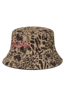 Juicy Couture Kapelusz Bot Bucket JCAWH125711 Brązowy. Brązowe kapelusze Juicy Couture, bez wzorów, z bawełny. Za 99,99 zł.