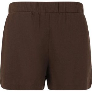 Szorty damskie Athlecia Resort. Brązowe szorty Athlecia, bez wzorów, eleganckie. Za 195,50 zł.