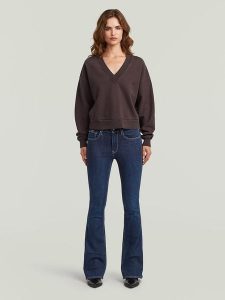 G-Star Bluza w kolorze brązowym rozmiar: L. Brązowe bluzy G-Star, l, bez wzorów, z bawełny, bez kaptura. Za 168,46 zł.