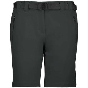 Szorty damskie CMP. Czarne szorty CMP, bez wzorów, sportowe. Za 239,00 zł.