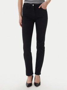 Morgan Jeansy 251-PETROI Czarny Slim Fit. Czarne jeansy Morgan, bez wzorów, z bawełny. Za 239,99 zł.