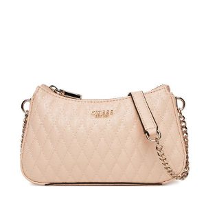Torebka Guess. Czerwone listonoszki Guess, z aplikacjami, bez dodatków. Za 399,99 zł.