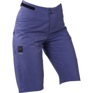 Spodenki rowerowe damskie Leatt MTB Trail 3.0 Liner. Niebieskie szorty LEATT, bez wzorów. Za 479,99 zł.