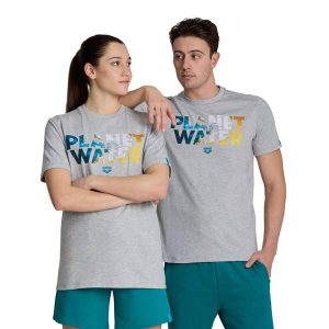 Koszulka Arena Arena Planet Water T-Shirt. Białe koszulki sportowe Arena, bez wzorów, z bawełny, bez ramiączek. Za 129,99 zł.