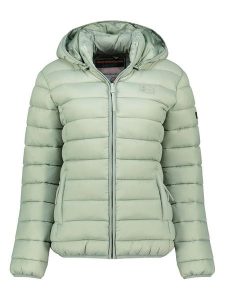 Geographical Norway Kurtka pikowana "Atichoko" w kolorze miętowym rozmiar: L. Zielone kurtki Geographical Norway, l, bez wzorów, bez kaptura. Za 159,95 zł.