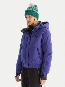 Roxy Kurtka narciarska Snow Shimmer JK ERJTJ03544 Fioletowy Regular Fit. Fioletowe kurtki sportowe Roxy, na zimę, m, bez wzorów, z syntetyku, bez kaptura, narciarskie. Za 529,00 zł.
